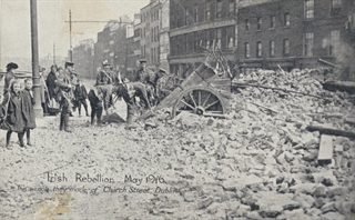 Postcards from the 1916 Irish Rebellion Exhibit - Ward Irish Music Archives Exhibit