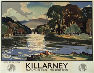 Killarney Poster - Come Back To Erin Exhibit