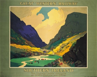 Great Western Railway Poster - Come Back To Erin Exhibit