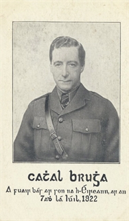Cathal Brugha - Postcards from the 1916 Irish Rebellion Exhibit - Ward Irish Music Archives Exhibit
