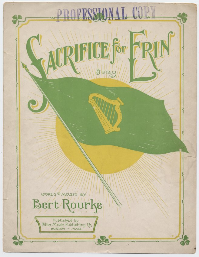 Sacrifice for Erin sheet music cover