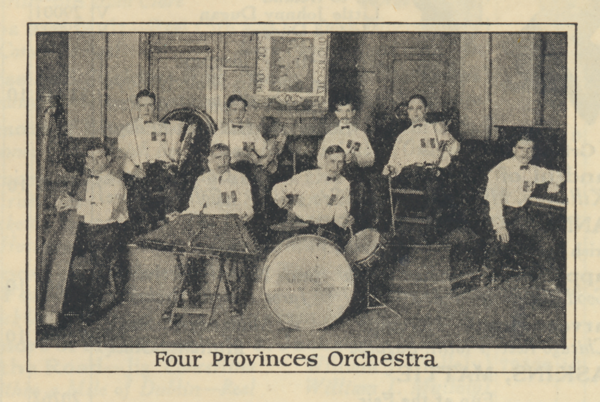 Four Provinces Orchestra from the 1939 Complete List of Victor Irish Records