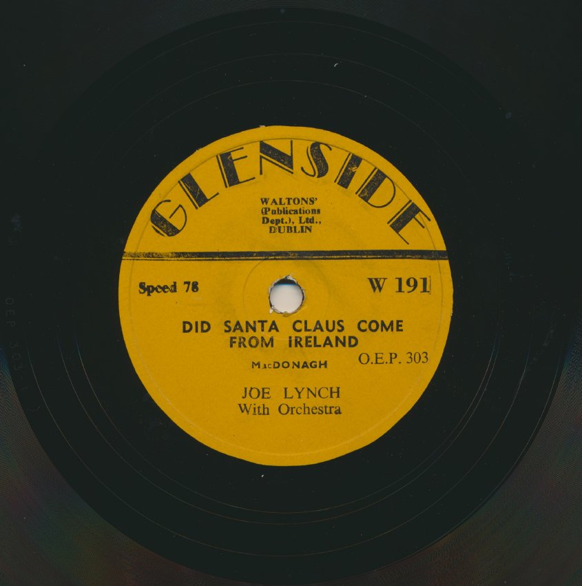 Joe Lynch: Did Santa Claus Come From Ireland (song)