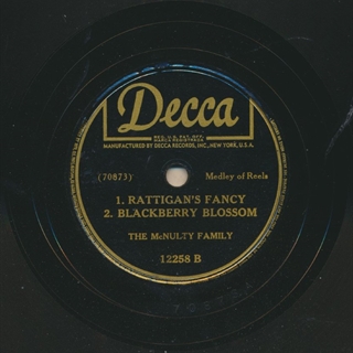 The McNulty Family: Rattigan's Fancy/Blackberry Blossom (reels)