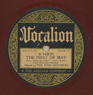 The Four Provinces: The First of May (hornpipes)