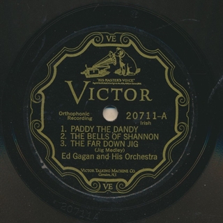 Ed Geoghegan and His Orchestra: Paddy the Dandy/The Bells of Shannon/The Far Down Jig