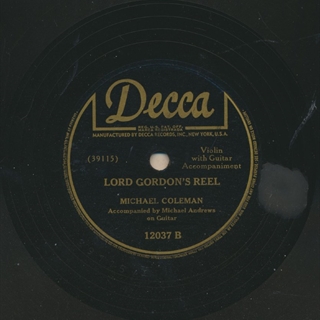 Michael Coleman and Michael Andrews: Lord Gordon's Reel