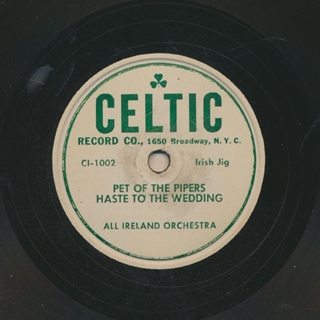 All Ireland Orchestra: Pet of the Pipers/Haste to the Wedding (jigs)