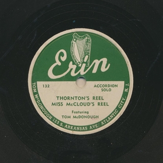 Tom McDonough: Thornton's Reel/Miss McCloud's Reel